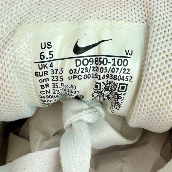 Nike Air Max 90 SE Shoes Women’s SZ 6.5 Summit White/Neptune Green DO9850-100‎ - Picture 10 of 11